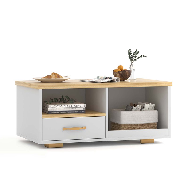 Modern White Coffee Table