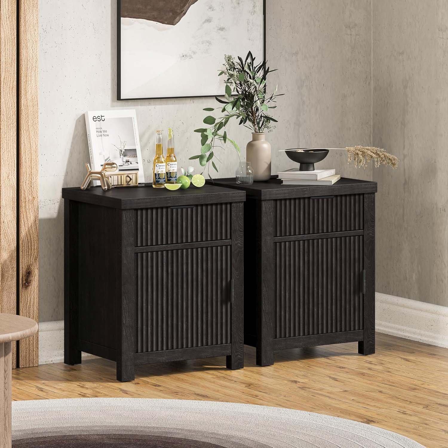 Nightstand with Door view 3