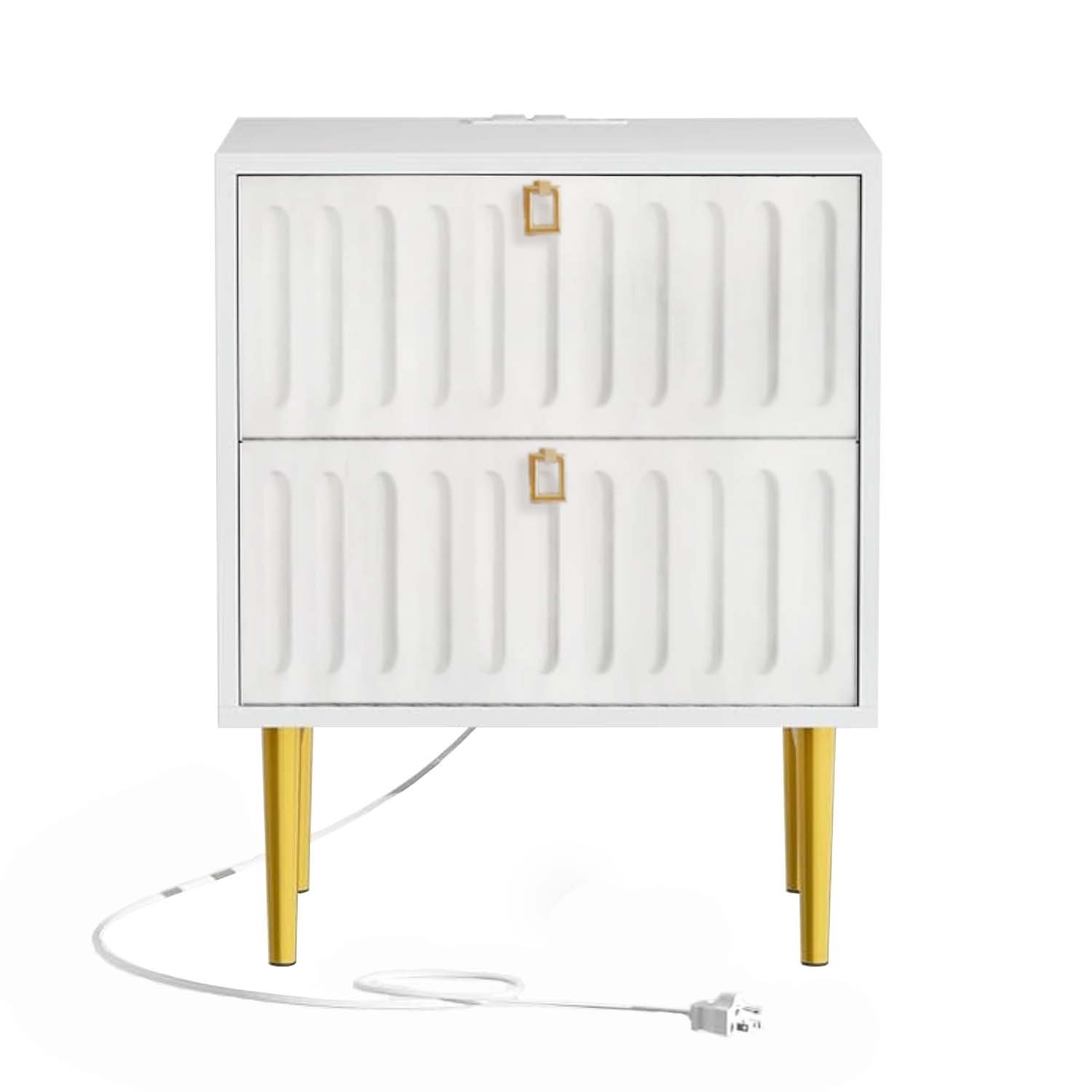 Nightstand with Charging Station view 5