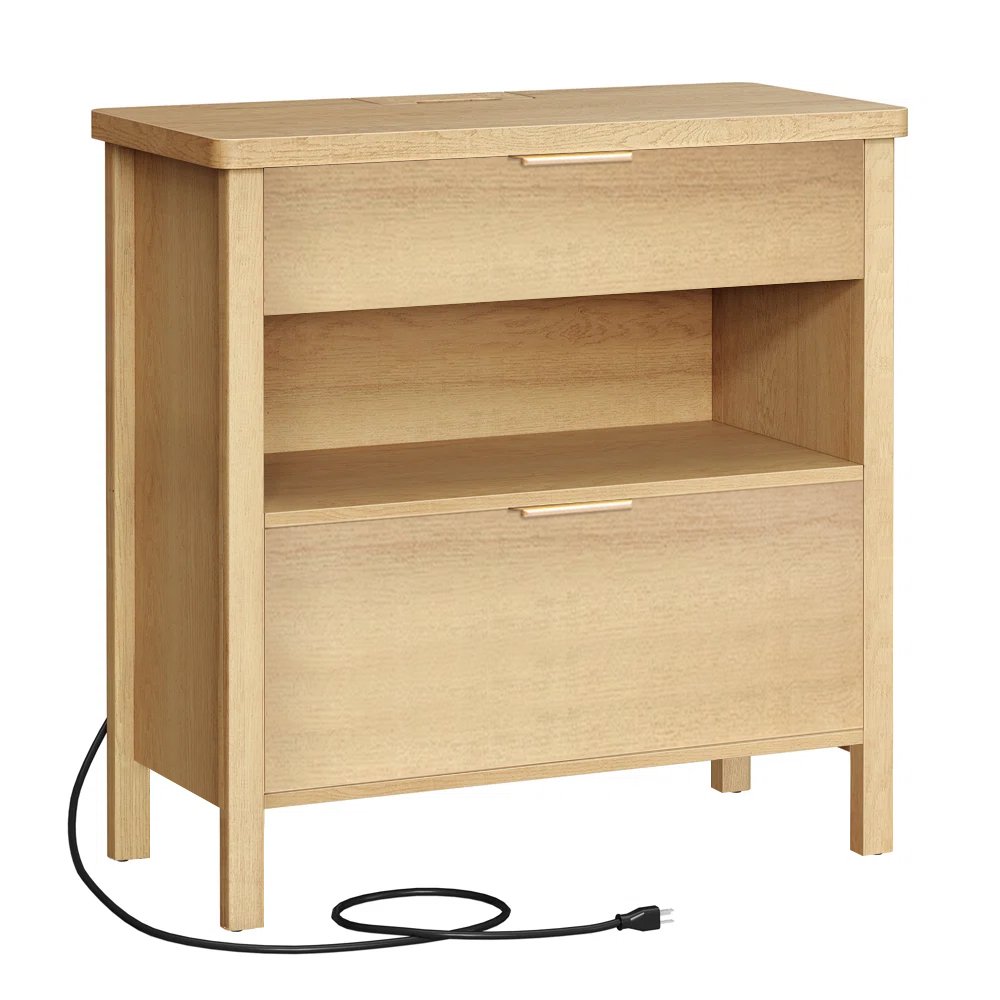 Console Table with Charging Station view 5
