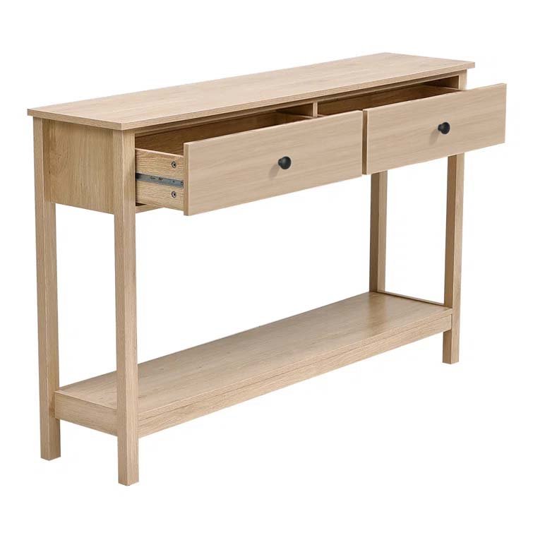 Narrow Console Table with Drawers view 4