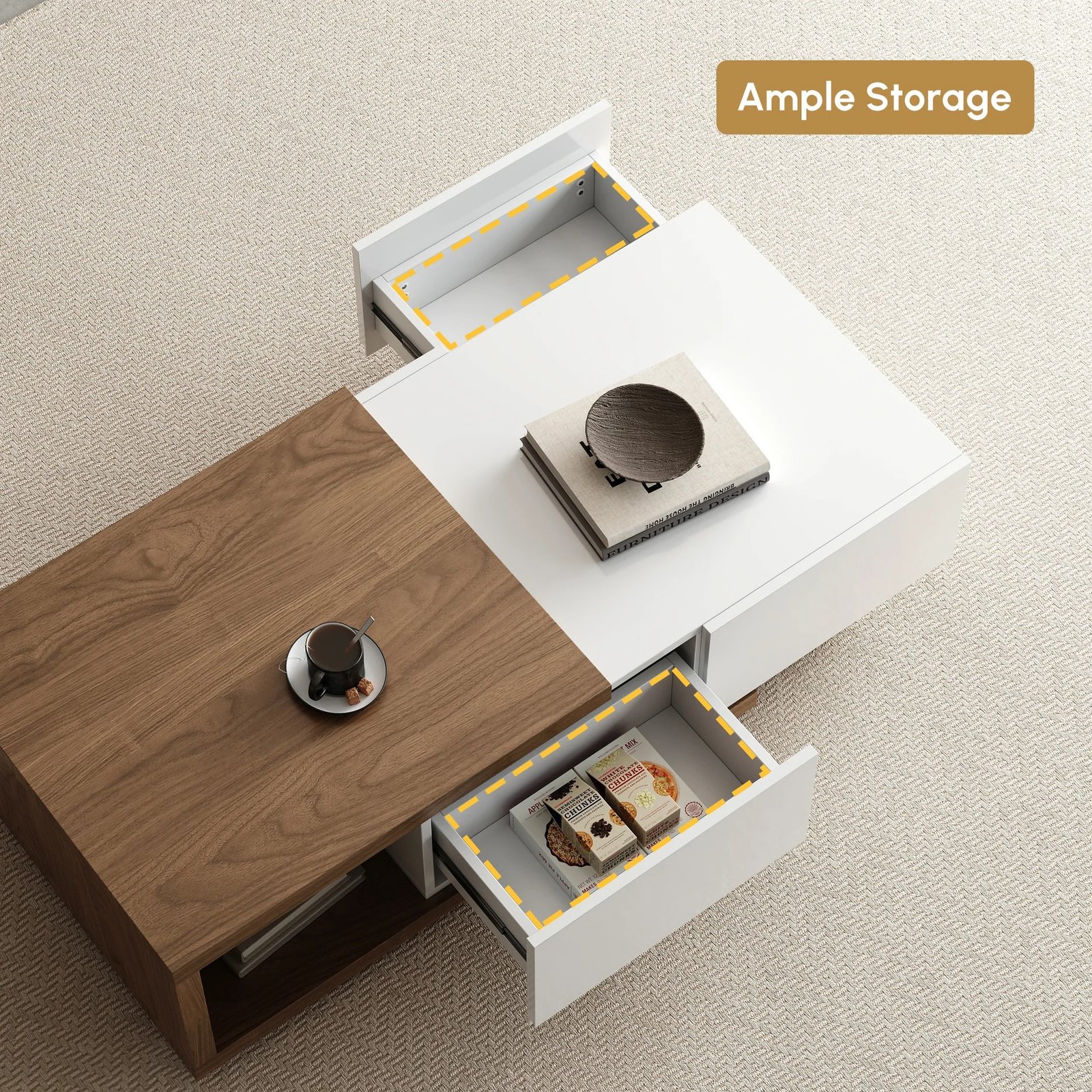 Extendable Coffee Table view 3